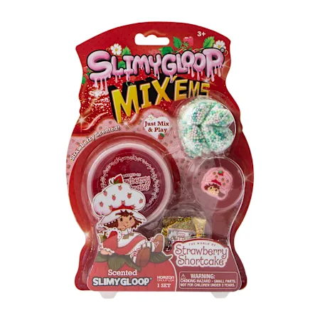 工芸品 strawberrymixpie Strawberry Shortcake™ Scented SlimyGloop® Mix 'Ems Set