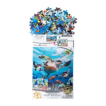 Selfies Prime 3D/2D Double-Sided Puzzle | Five Below