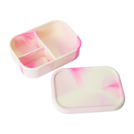 3 Compartment Silicone Bento Box