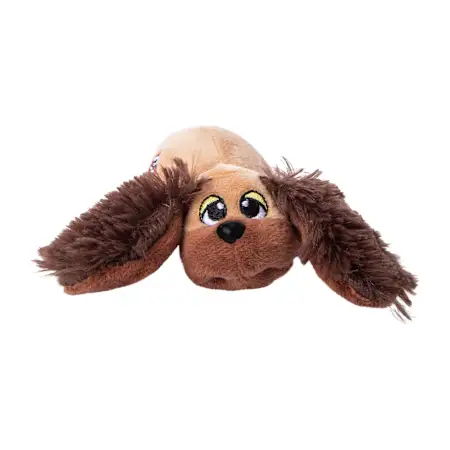 Pound Puppies Classic Plush Toy - Light Brown With Posable Ears & Adoption Certificate