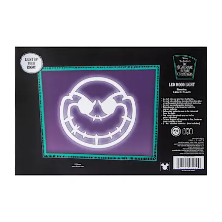 Disney Tim Burton's The Nightmare Before Christmas Neon Wall