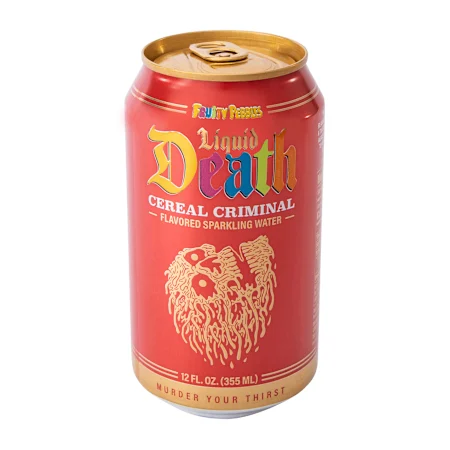 Liquid Death Cereal Criminal Flavored Sparkling Water 12oz Five Below