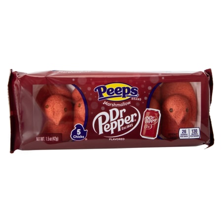 Peeps® Dr Pepper® Flavored Marshmallow Chicks 5-Count | Five Below