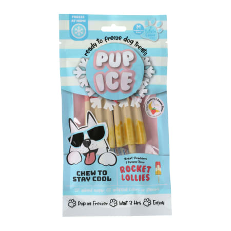 Pup Ice Ready To Freeze Dog Treats 2-Count - Rocket Lollies | Five Below