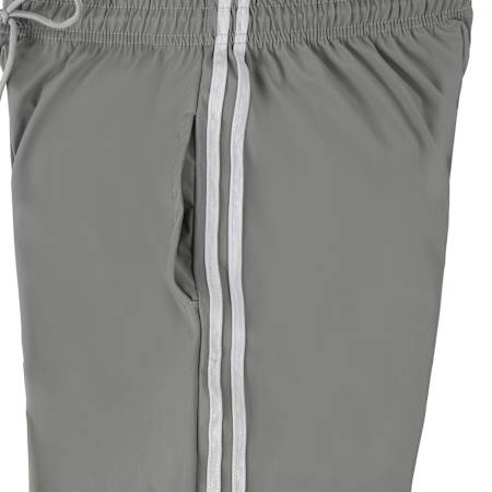 Short Réversible Gymboree Yacht Team - Taille 5 Garçon - Gris Rayures/blanc