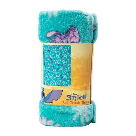 Disney Stitch Silk Touch Throw 40in x 50in