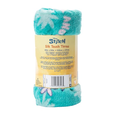 Disney Stitch Silk Touch Throw 40in x 50in