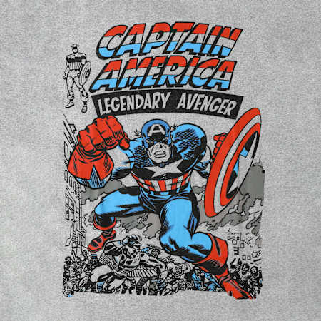 Marvel Captain America Legendary Avenger Graphic Tee