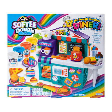 ずっと気になってた Cra-Z-Art® Set Toy Diner!™ Dough's Dough Mr. Dough Softee 洋楽