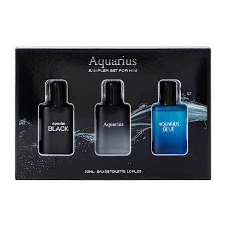 Aquarius Eau De Toilette Sampler Set For Him 3-Pack | Five Below