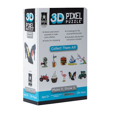 3D Pixel Puzzle™ Stilettos 270-Pieces | Five Below
