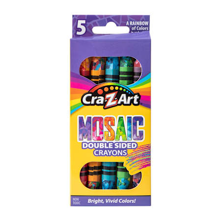 Cra-Z-Art® Mosaic Double Sided Crayons 5-Count | Five Below