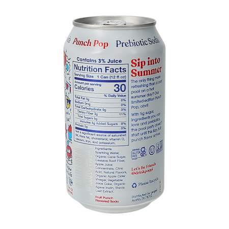 Poppi® Punch Pop Prebiotic Soda 12oz | Five Below