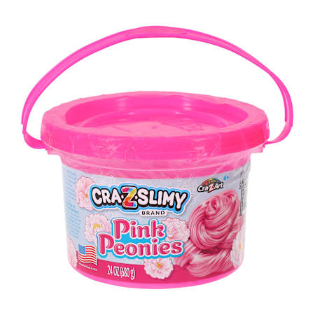 Cra-Z-Slimy™ Pink Peonies Slime Tub 24oz | Five Below Cra-Z-Slimy™ Pink Peonies Slime Tub 24oz | Five Below
