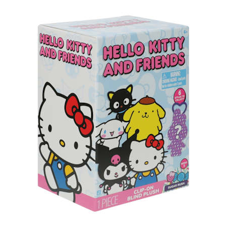 Hello Kitty And Friends® Clip-On Blind Plush (Styles May Vary