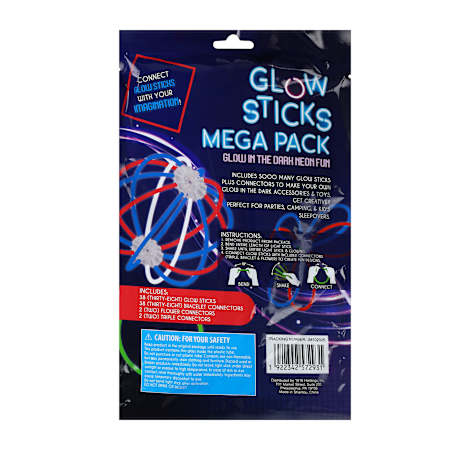 Glow Sticks Mega Pack Set | Five Below