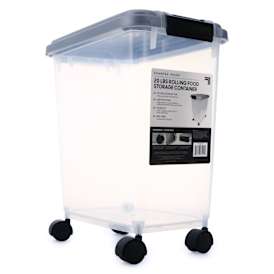 Rolling Pet Food Storage Container w/ 20 lbs Capacity