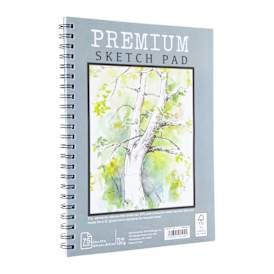 Premium Sketch Pad 9in x 12in (Styles May Vary)