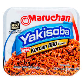 Maruchan® Yakisoba Korean Bbq Japanese Home Style Noodle Bowl 4.12oz