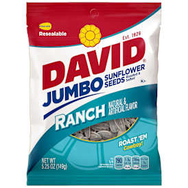 David® Ranch Roasted & Salted Jumbo Sunflower Seeds 5.25oz
