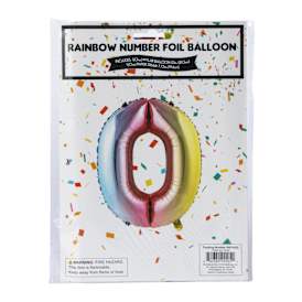 Birthday Number Foil Balloons 32in