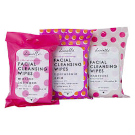 Danielle Creations® Facial Cleansing Wipes 3-Pack