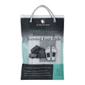 Charcoal-infused Detoxifying Scented Foot Pads, 5 Pairs