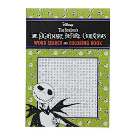 Disney Tim Burton's The Nightmare Before Christmas Word Search & Coloring Book