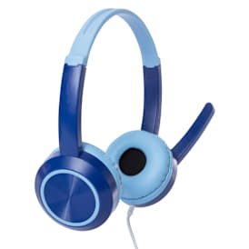 Soundbud Kid-Safe Wired Headphones With Boom Mic