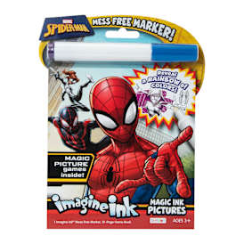 Imagine ink® Magic ink Pictures Mess-Free Coloring Book - Spider-Man