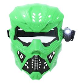 Light-Up Hero Combat Costume Mask