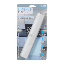 Wireless Motion-Sensor LED Light Bar, Battery Operated