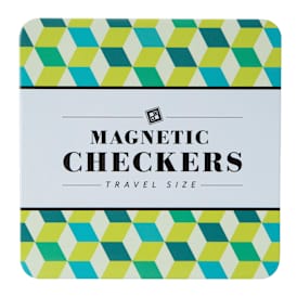 Travel Size Magnetic Checkers Board Game
