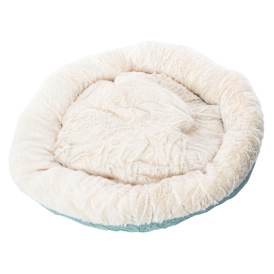Faux Fur Round Pet Bed 22in