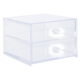 Clear Acrylic Cosmetic Storage Drawers 6.50in x 4.64in