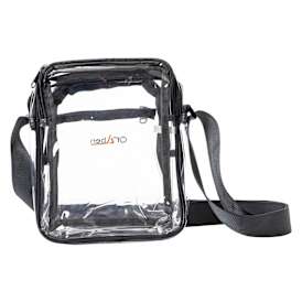 Clear Crossbody Satchel 10in x 8.6in