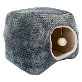 Cat Hut With Dangle Toy 16in x 14in