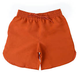 Young Mens Solid Drawstring Shorts