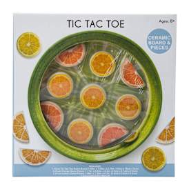 Ceramic Tic Tac Toe Set 7.09in