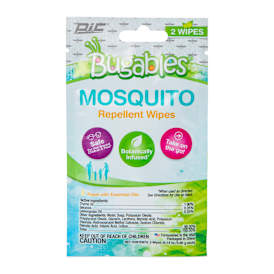 Bugables® Mosquito Repellent Wipes 2-Count