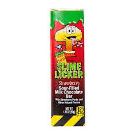 Toxic Waste® Slime Licker® Sour-Filled Milk Chocolate Bar 1.75oz - Strawberry
