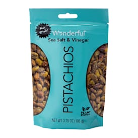 Wonderful® Sea Salt & Vinegar Pistachios, No Shells 3.75oz