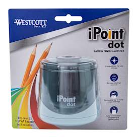 iPoint Dot Battery Powered Pencil Sharpener