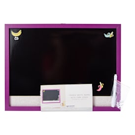 Framed White Board With Cork Strip 16in x 12in