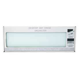 Desktop Dry Erase Organizer 13.9in x 4.75in