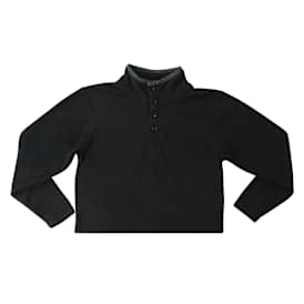 Fleece Quarter-Placket Sweatshirt