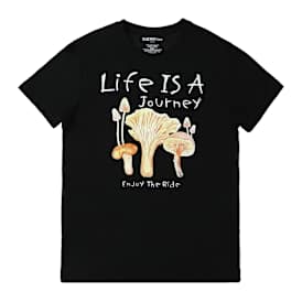 'Enjoy The Ride' Mushroom Graphic Tee