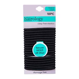 Clasp-Free Elastics 18-Count - Thick Hair