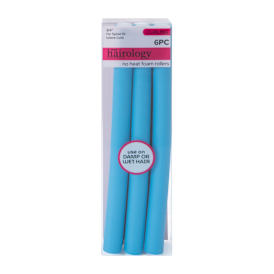 3/4in No Heat Foam Rollers 6-Pack