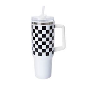40oz Pattern Hydraquench Tumbler With Handle